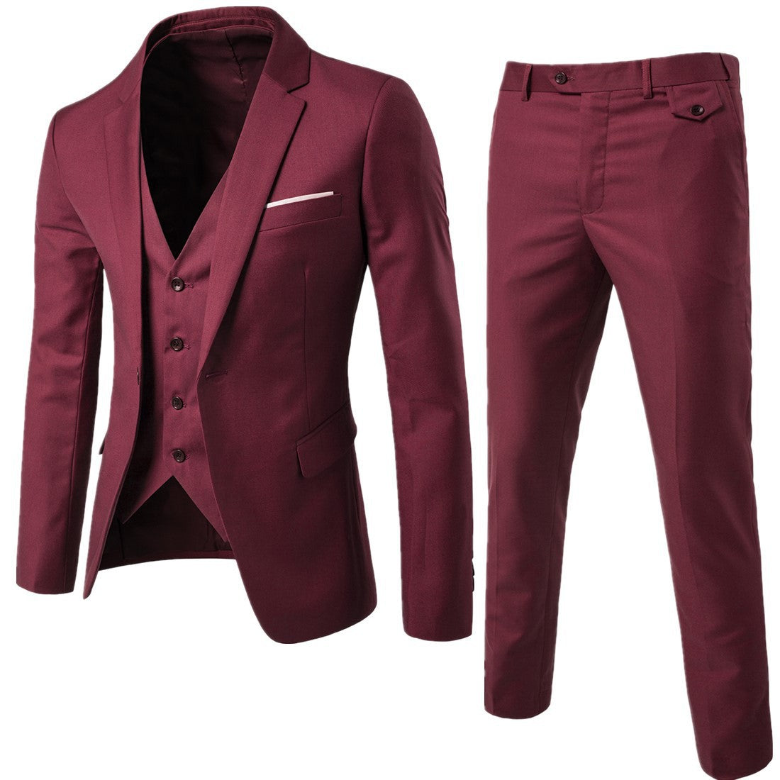 Casual Suit  Slim Business Professional Suit