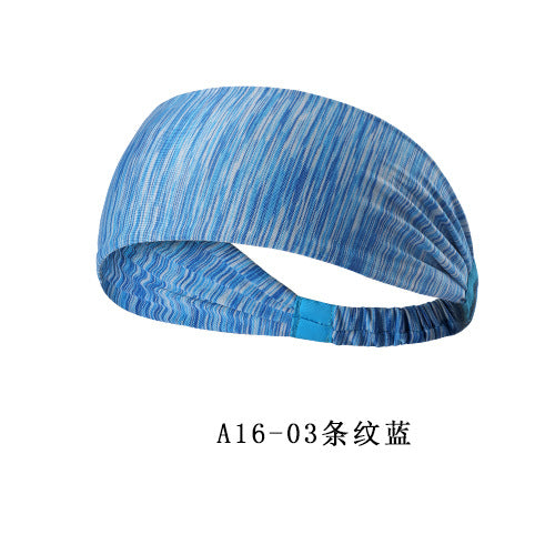 Amazon Sports Hair Band Wholesale Female Sweat-absorbing Anti-perspirant Headband Fitness Turban Yoga Headband Hair Accessories