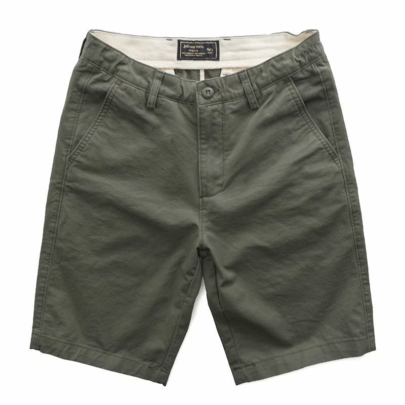 New Men&amp;#039;s Casual Shorts Solid Color All-match Five-point Pants