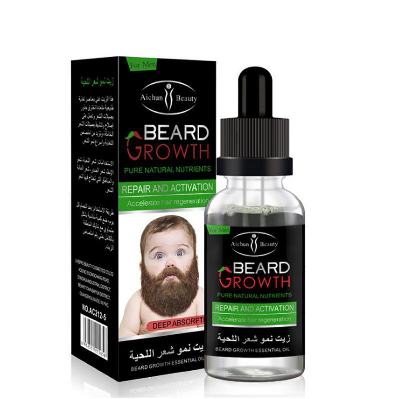 Essential oil for beard care and beard care