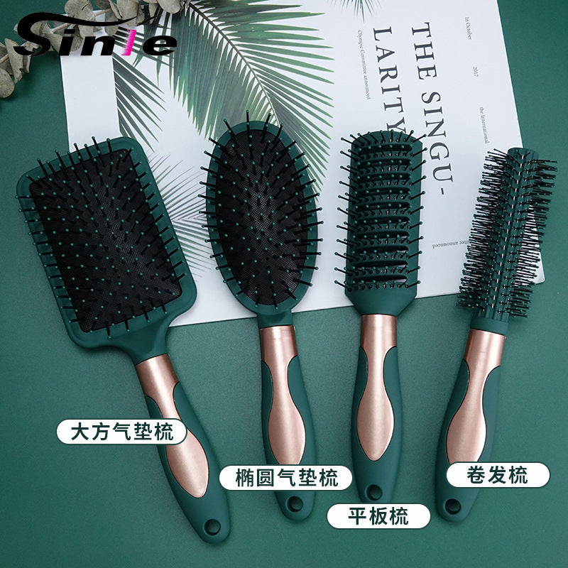 Anti-static Smooth Hair Air Cushion Comb Plastic Comb Scalp Massage Airbag Comb Curly Hair Salon Comb Spare Ribs Comb Wholesale