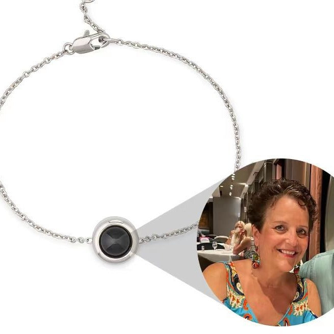 New Retractable Micro-carved Nano Projection Bracelet 100 Languages I Love You Simple