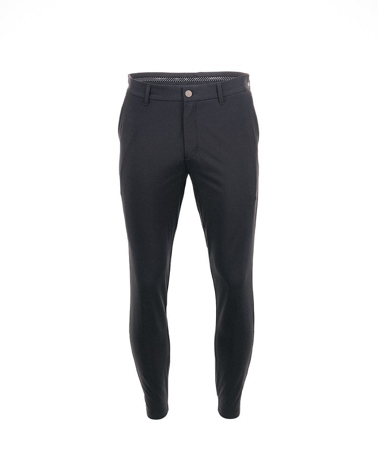 Tight-fitting Pocket Zipper Business Casual Daily Slim Trousers