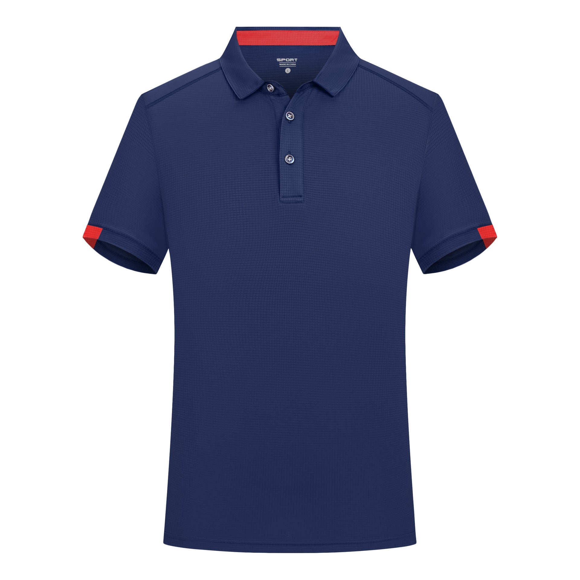 Quick-drying Work Clothes Custom Printed Logo Short-sleeved Lapel T-shirt Group Sports Polo Shirt