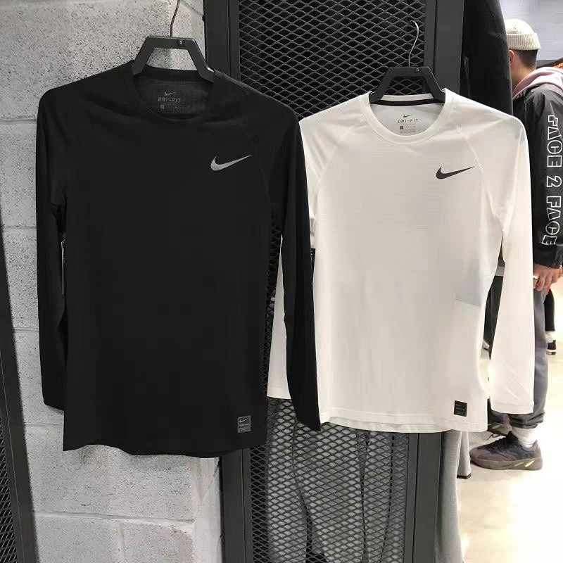 Sports Tight Long Sleeve Men's Basketball Quick-drying Elastic Outdoor Professional Coaching Clothes Running Track And Field Mountaineering Base Shirt