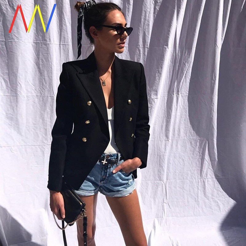 Ladies For Jacket Autumn Blazer Women Jackets Office Lady