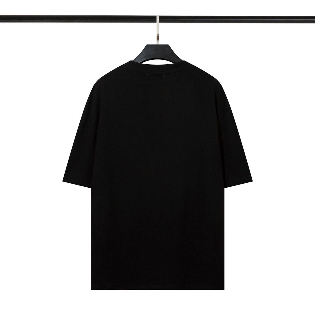 Pure Cotton Short-Sleeved T-Shirt Round Neck Men's And Women's  Summer Leisure Island Export