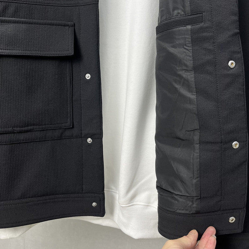 Spring New Fashion Brand Black Workwear Casual Multi-pocket Lapel Jacket Men's Short Jacket