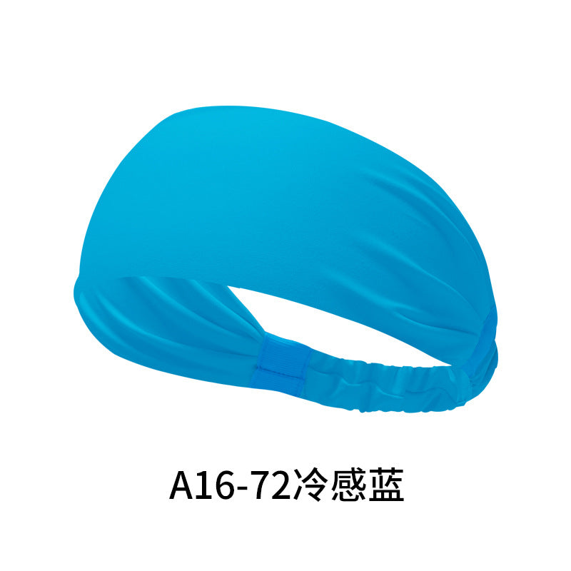 Amazon Sports Hair Band Wholesale Female Sweat-absorbing Anti-perspirant Headband Fitness Turban Yoga Headband Hair Accessories