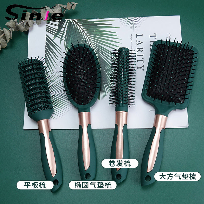 Anti-static Smooth Hair Air Cushion Comb Plastic Comb Scalp Massage Airbag Comb Curly Hair Salon Comb Spare Ribs Comb Wholesale