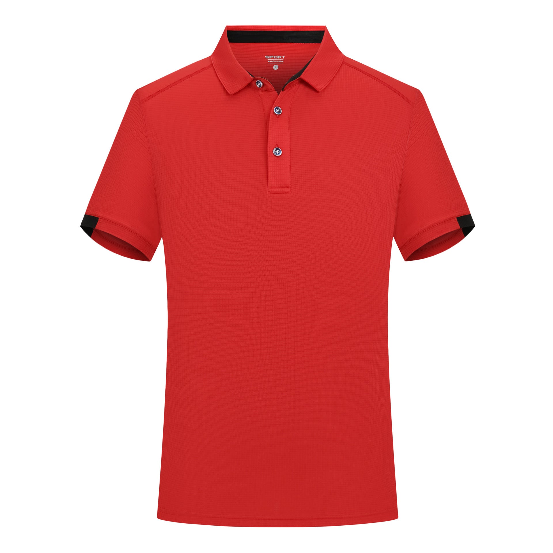 Quick-drying Work Clothes Custom Printed Logo Short-sleeved Lapel T-shirt Group Sports Polo Shirt
