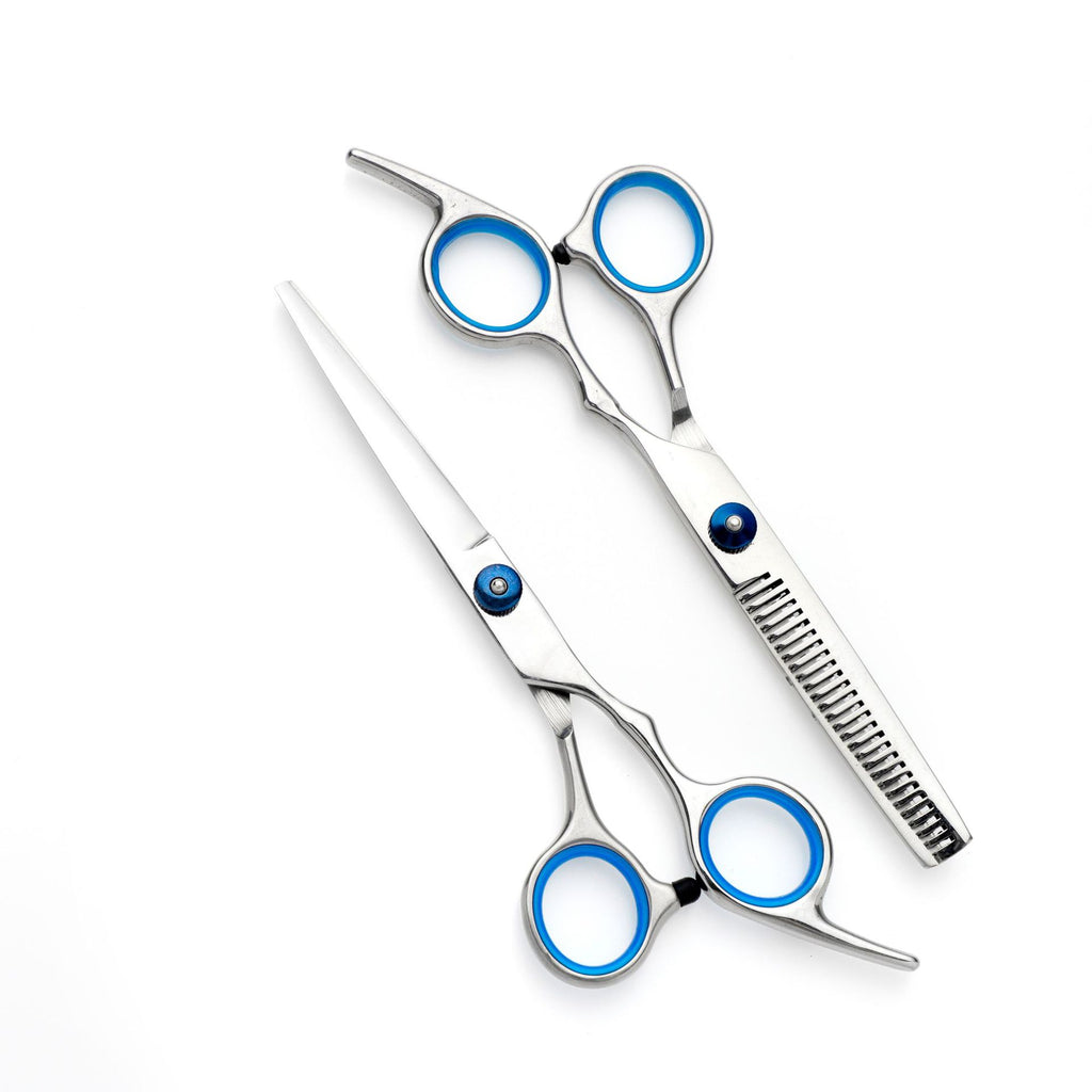 11-piece Set Household Hairdressing Scissors Hairdressing Set Tool Flat Teeth Scissors Thinning Hair Cutting Scissors Hair Cutting Wholesale