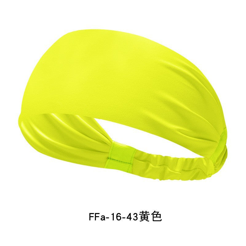 Amazon Sports Hair Band Wholesale Female Sweat-absorbing Anti-perspirant Headband Fitness Turban Yoga Headband Hair Accessories