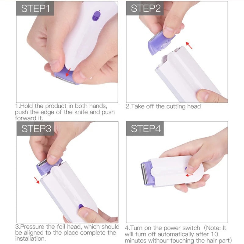 Shaver Induction Hair Removal Device