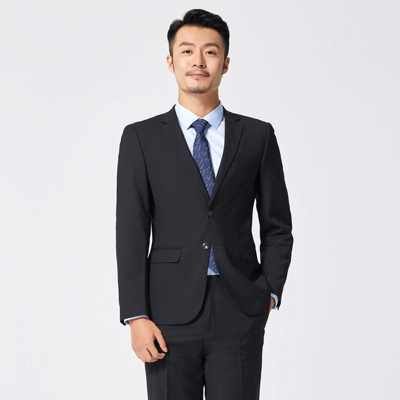 Suit Suit Men's Slim Fit Youth Business Casual Formal Micro-elastic Wedding Suit Interview