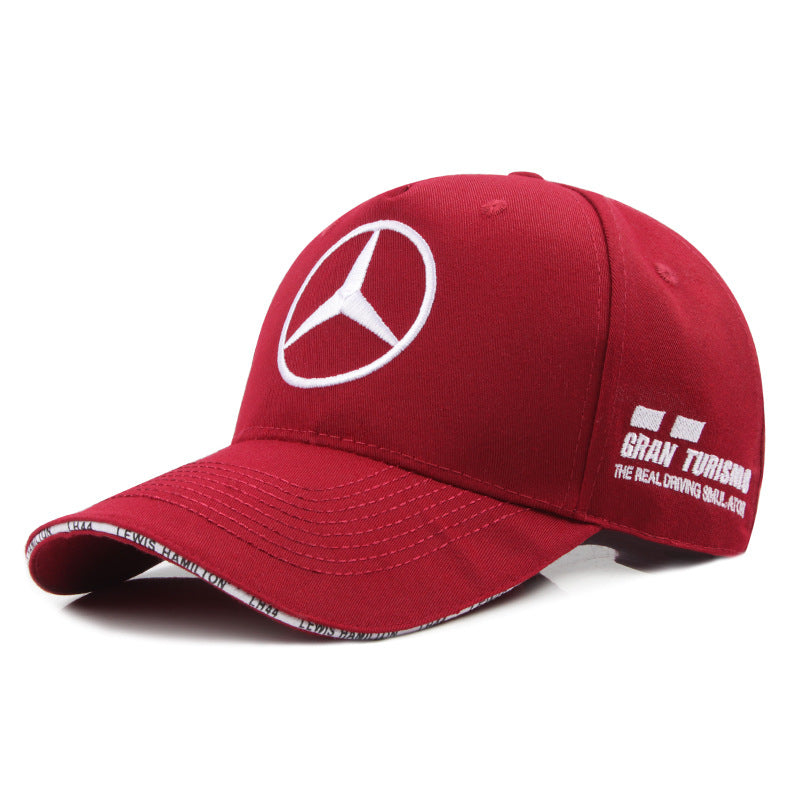 Men's Outdoor F1 Racing Sports Hat Letter Embroidery Baseball Cap 4s Shop Commemorative Hat Mercedes Car Hat