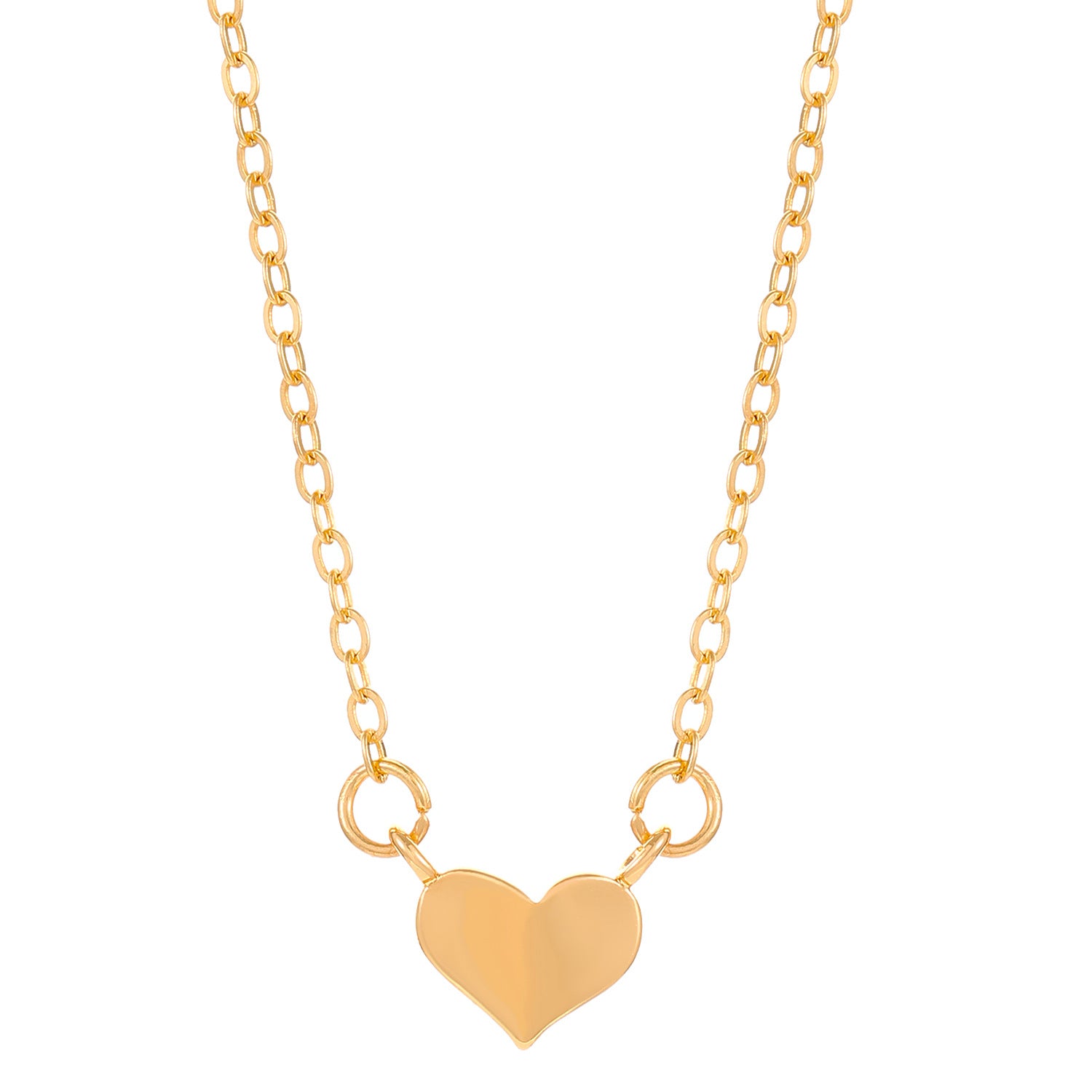 Fashion Simple Niche Design Love Fingerprint Pendant Necklace Women's All-match Clavicle Chain Extremely Simple Style