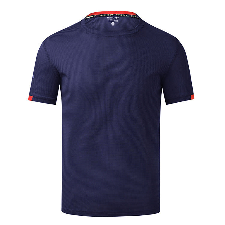 Quick-drying Work Clothes Custom Printed Logo Short-sleeved Lapel T-shirt Group Sports Polo Shirt