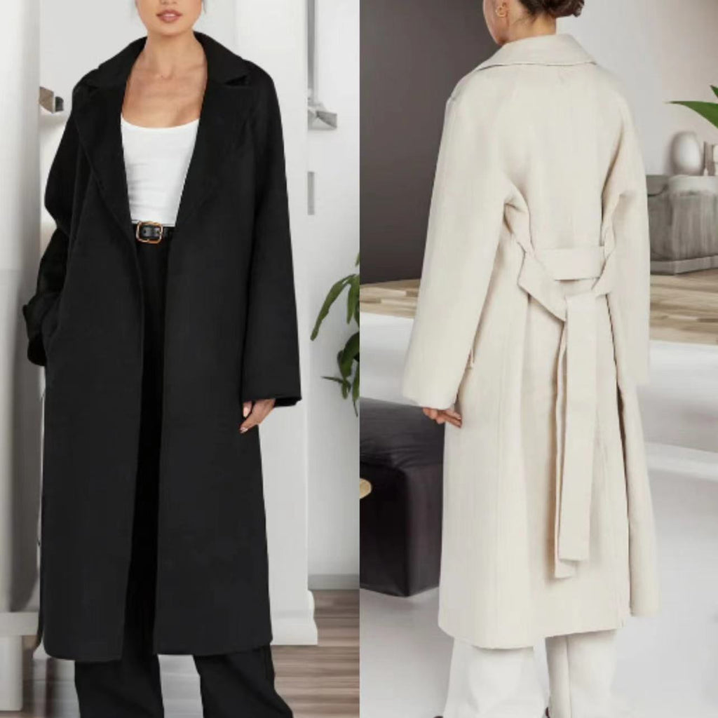 New Loose Fashion Long Coat Women