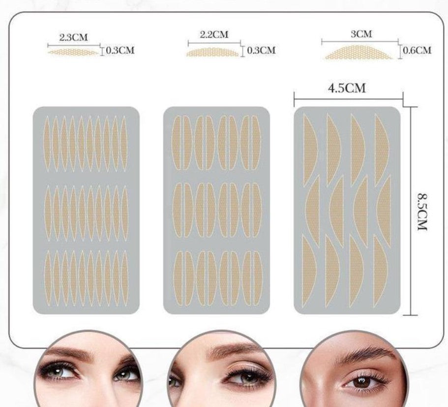 Glue-free Invisible Double Eyelid Sticker