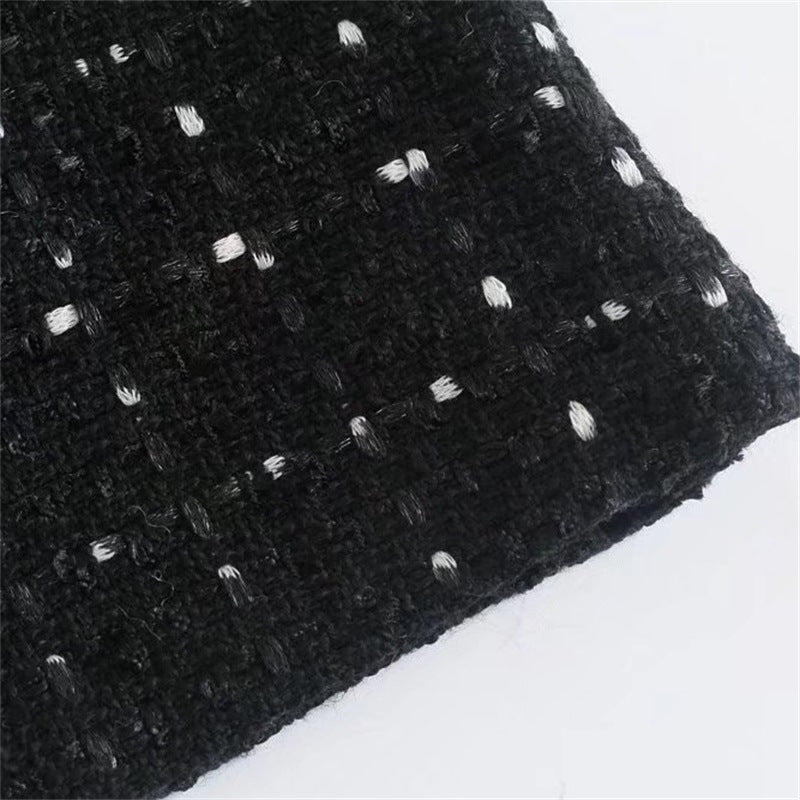 New  Women's Clothing Wholesale Imitation Pearl Decorative Coarse Woven Waist Sling Dress