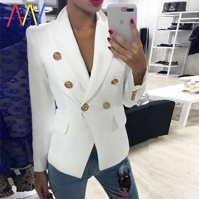 Ladies For Jacket Autumn Blazer Women Jackets Office Lady