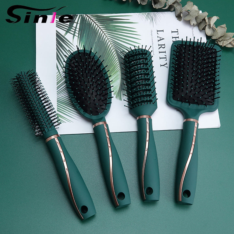 Anti-static Smooth Hair Air Cushion Comb Plastic Comb Scalp Massage Airbag Comb Curly Hair Salon Comb Spare Ribs Comb Wholesale