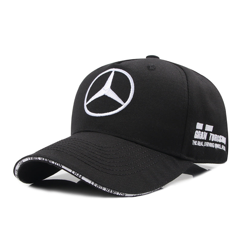 Men's Outdoor F1 Racing Sports Hat Letter Embroidery Baseball Cap 4s Shop Commemorative Hat Mercedes Car Hat