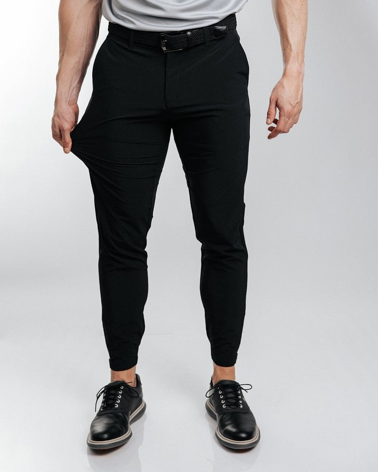 Tight-fitting Pocket Zipper Business Casual Daily Slim Trousers