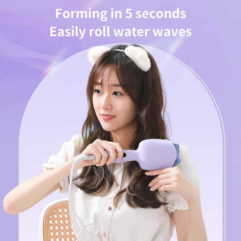 Egg Roll Stick Negative Ion Water Ripple Egg Roll Head Curling Stick