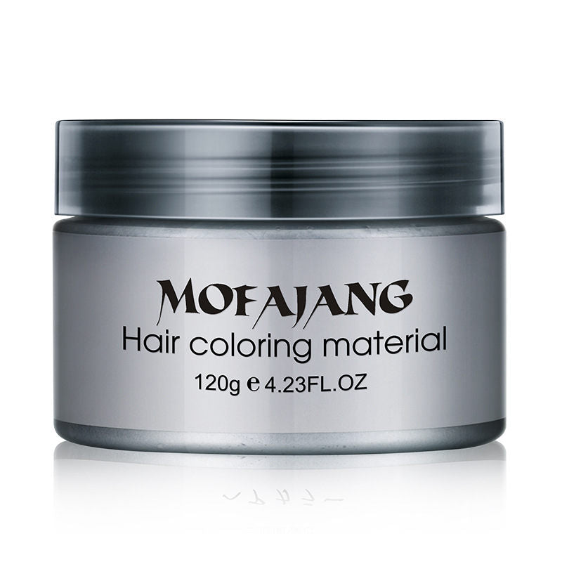 Disposable hair color cream